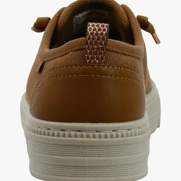 BOBS from Skechers Brown Copa Slip-on Sneakers with Chunky Sole - Size W8.5 Wide - Picture 3 of 7